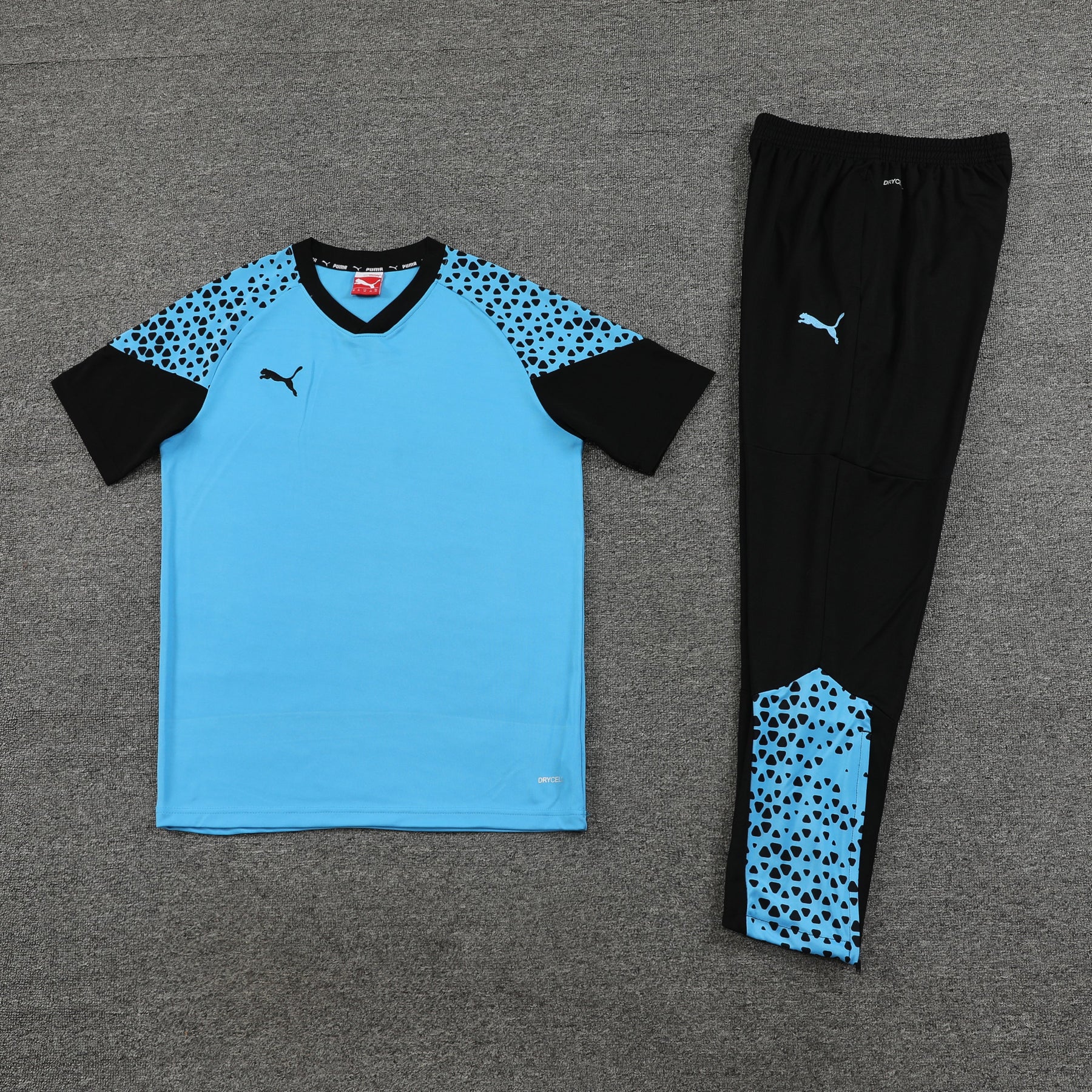 Conjunto Puma Camisa e Calça Azul