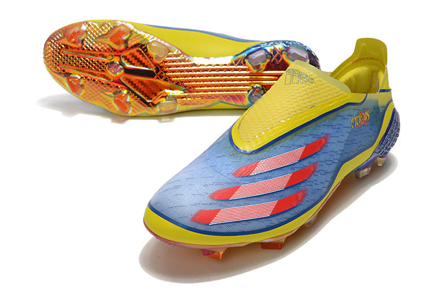 Chuteira Adidas Ghosted+ Campo FG - Verde/Azul