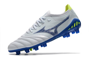 Chuteira Mizuno Morelia Neo 3 Campo FG - Branco/Azul