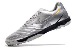 Chuteira Mizuno Rebula 3 Society - Cinza/Preto