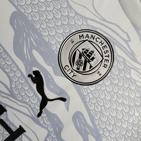 Camisa Manchester City Ed Especial Manga comprida 24/25 - Versão Torcedor
