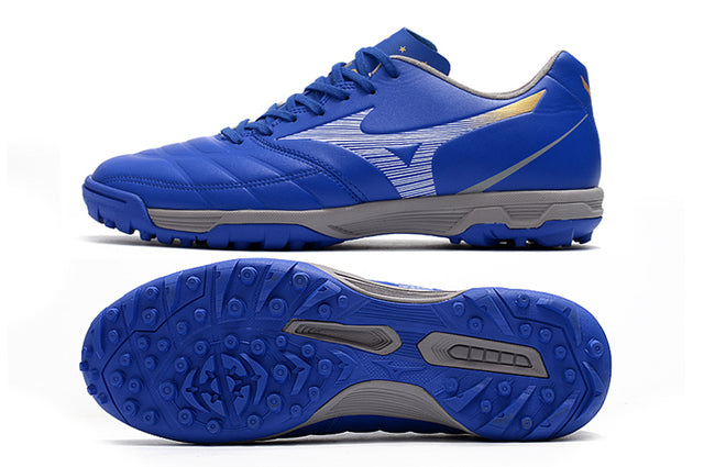 Chuteira Mizuno Rebula 3 Society - Azul/Cinza