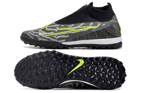 Chuteira Nike Phantom GX DF Society TF - Preto/Verde