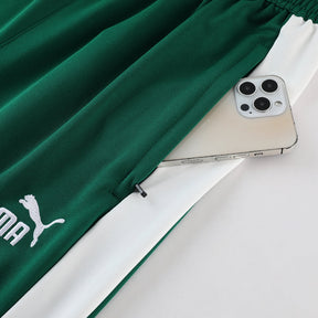 Conjunto Puma Camisa e Bermuda Verde Escuro