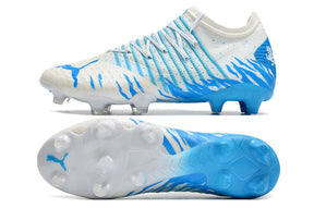 Chuteira Puma Future Z 1.4 Campo FG/AG - Branco/Azul