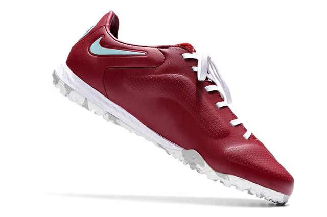 Chuteira Nike Tiempo 9 Pro Society - Vinho/Branco