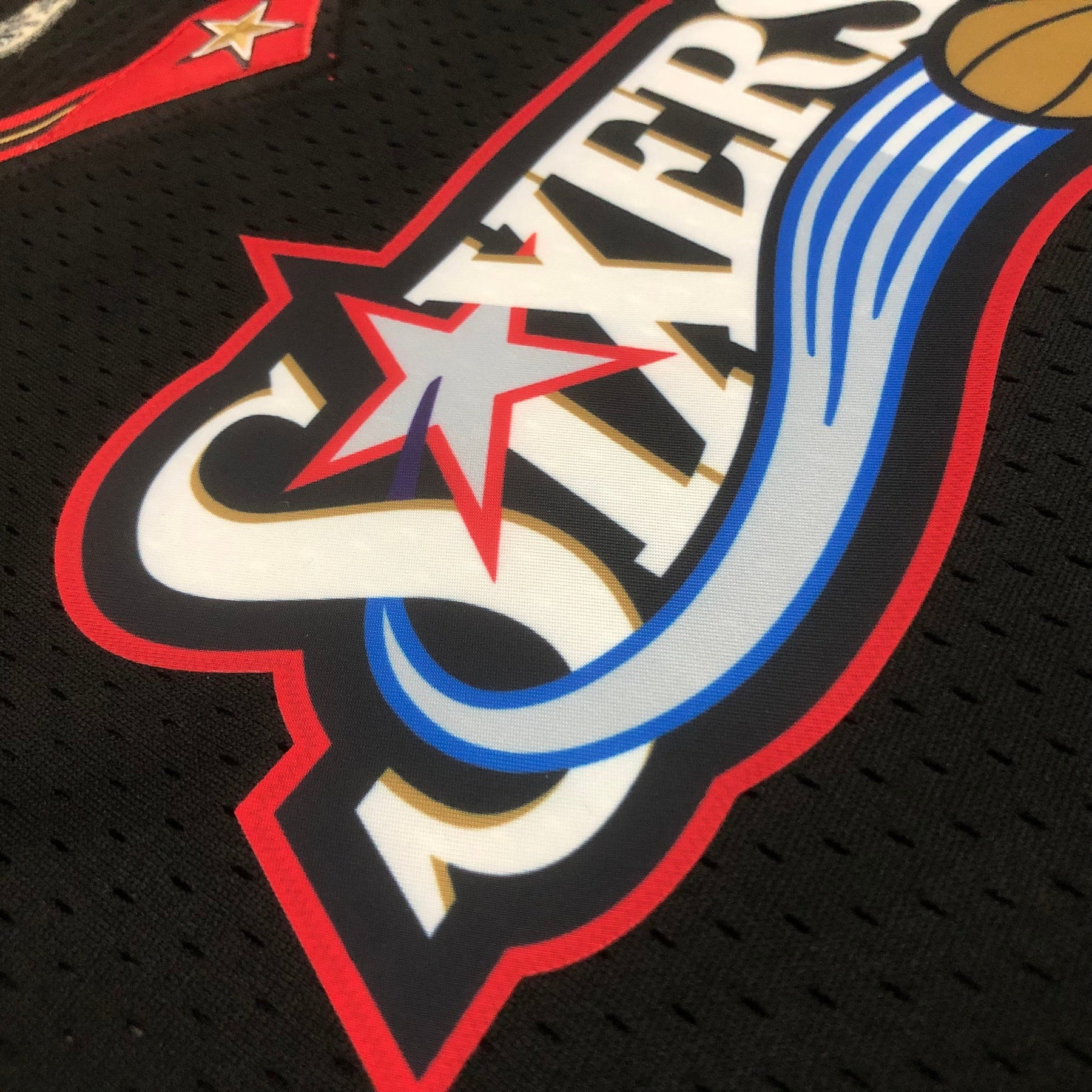 Regata Cropped Allen Iverson Philladelphia 76ers Mitchell & Ness Hardwood Classics
