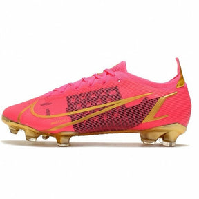 Chuteira Nike Mercurial Vapor 14 Elite Campo FG - Rosa/Dourado