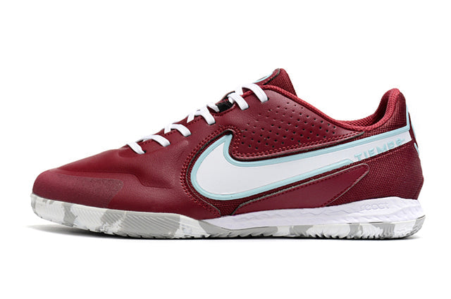 Chuteira Nike React Tiempo Legend 9 Pro Futsal IC - Roxo/Branco