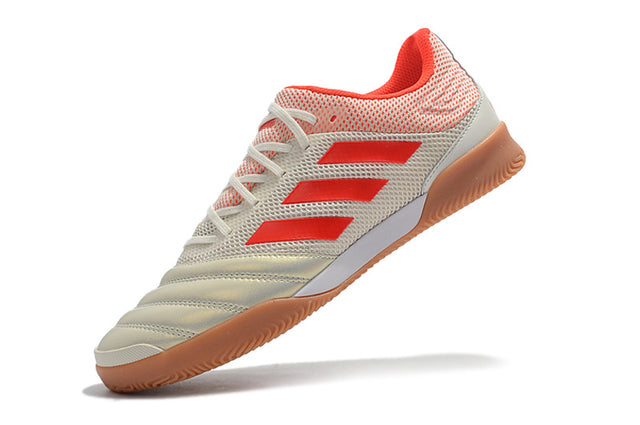 Chuteira Adidas Copa 20.1 Futsal - Branco/Vermelho