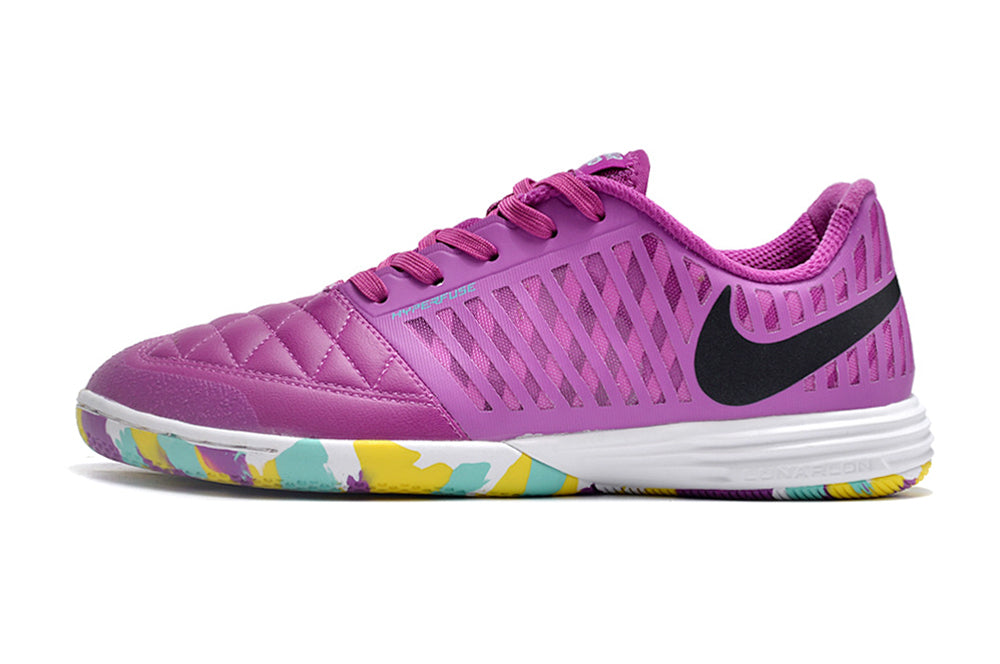 Chuteira Nike Lunar Gato Futsal - Rosa