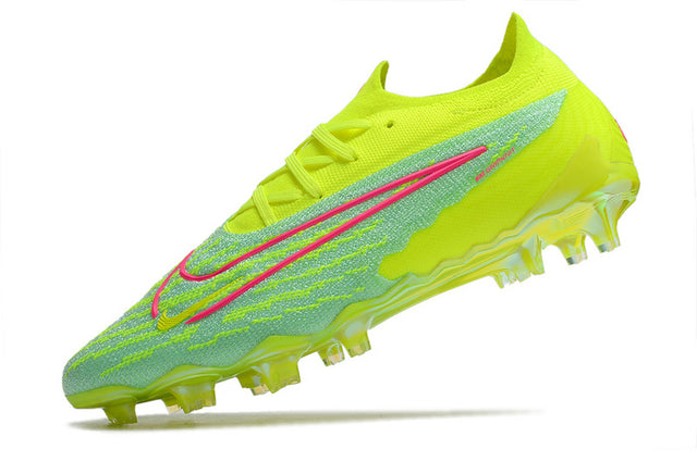 Chuteira Nike Campo Phantom GX Elite FG - Amarelo/Verde
