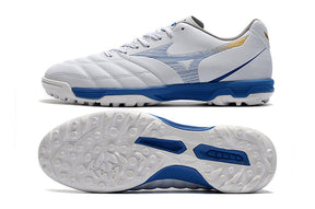 Chuteira Mizuno Rebula 3 Society - Branco/Azul