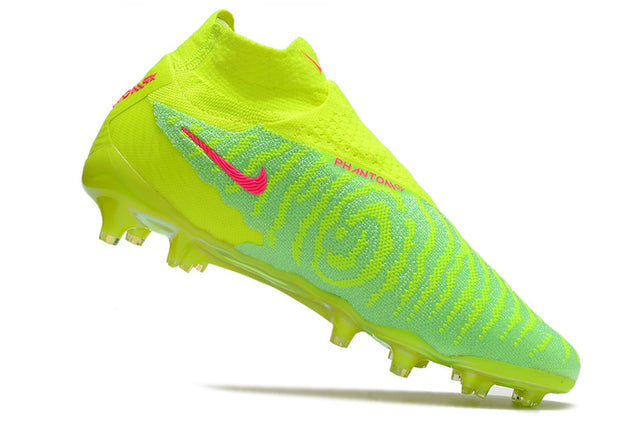 Chuteira Nike Campo Phantom GX Elite FG - Amarelo/Verde