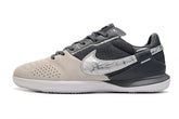 Chuteira Nike Street Gato Futsal IC - Cinza/Bege