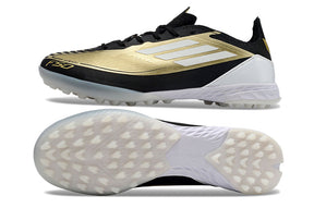 Chuteira Adidas F50 X Society  - Dourada/Preta