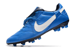 Chuteira Nike Premier 3 FG - Azul/Branco