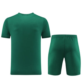 Conjunto Puma Camisa e Bermuda Verde Escuro