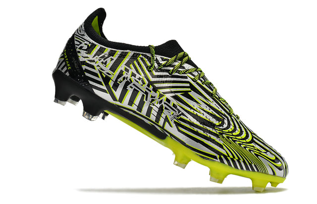 Chuteira Puma Ultra Ultimate Campo FG - Preto/Verde/Branco