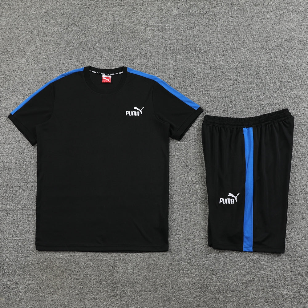 Conjunto Puma Camisa e Bermuda Preto