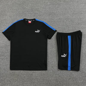 Conjunto Puma Camisa e Bermuda Preto