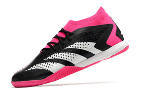 Chuteira Adidas Predator Accuracy.1 Futsal - Preto/Rosa