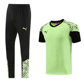 Conjunto Puma Camisa e Calça Verde Limão