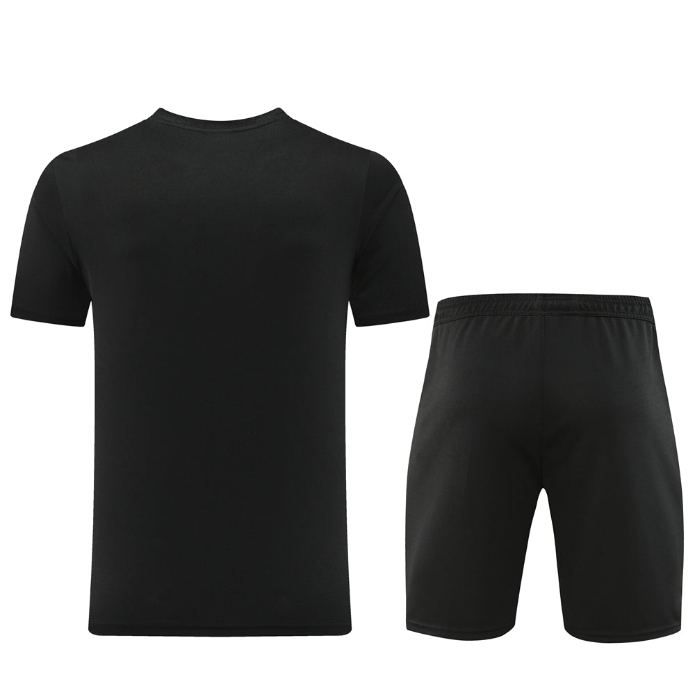 Conjunto Nike Repeat Camisa e Bermuda Casual Preto