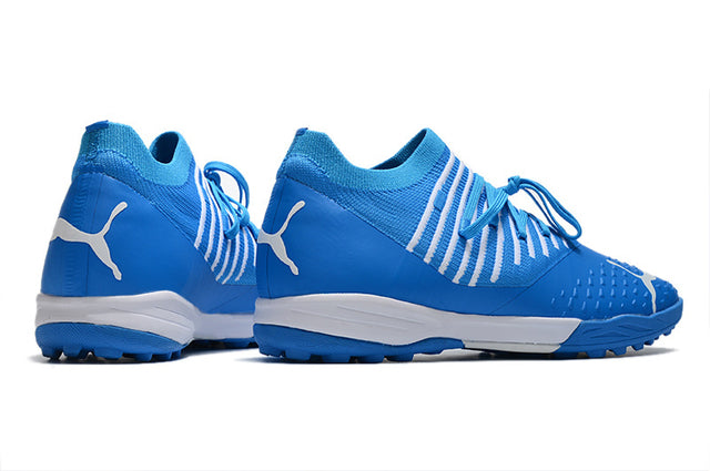 Chuteira Puma Future Z 1.4 Pro Cage Society - Azul