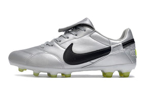 Chuteira Nike Premier 3 FG - Prata/Preto