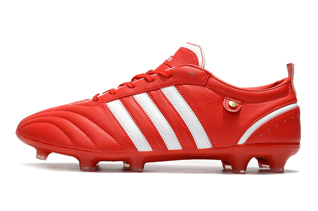 Chuteira Adidas Adipure Campo FG - Vermelho/Branco