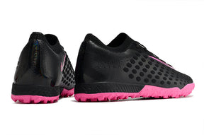 Chuteira Nike Phantom Ultra Venom Society TF - Preto/Rosa