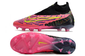 Chuteira Nike Campo Phantom GX Elite FG - Rosa/Amarelo