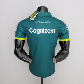 Camisa de Fórmula 1 - Aston Martin Polo Verde