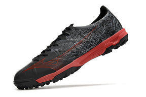 Chuteira Mizuno Alpha Made in Japan Society - Preto/Vermelho