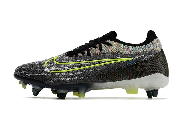 Chuteira Nike Campo Phantom GX Elite SG - Preto/Verde