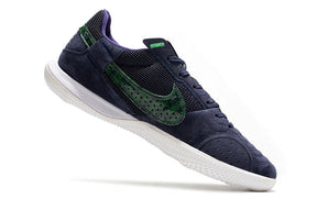 Chuteira Nike Street Gato Futsal IC - Azul/Verde