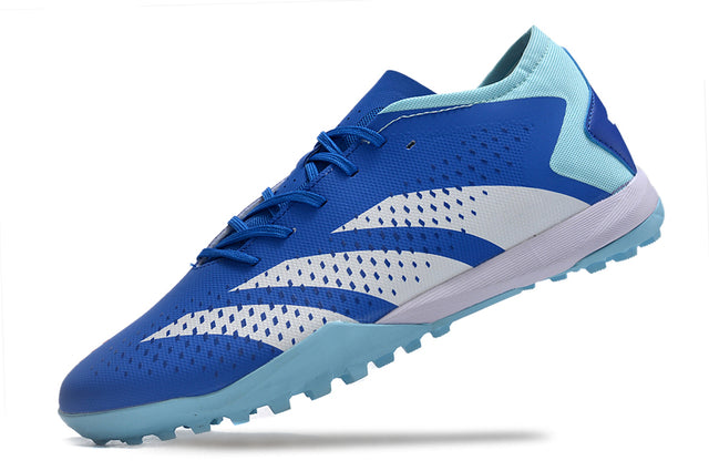 Chuteira Adidas Society Predator Accuracy.3 Low Society TF "Marine Rush Pack"