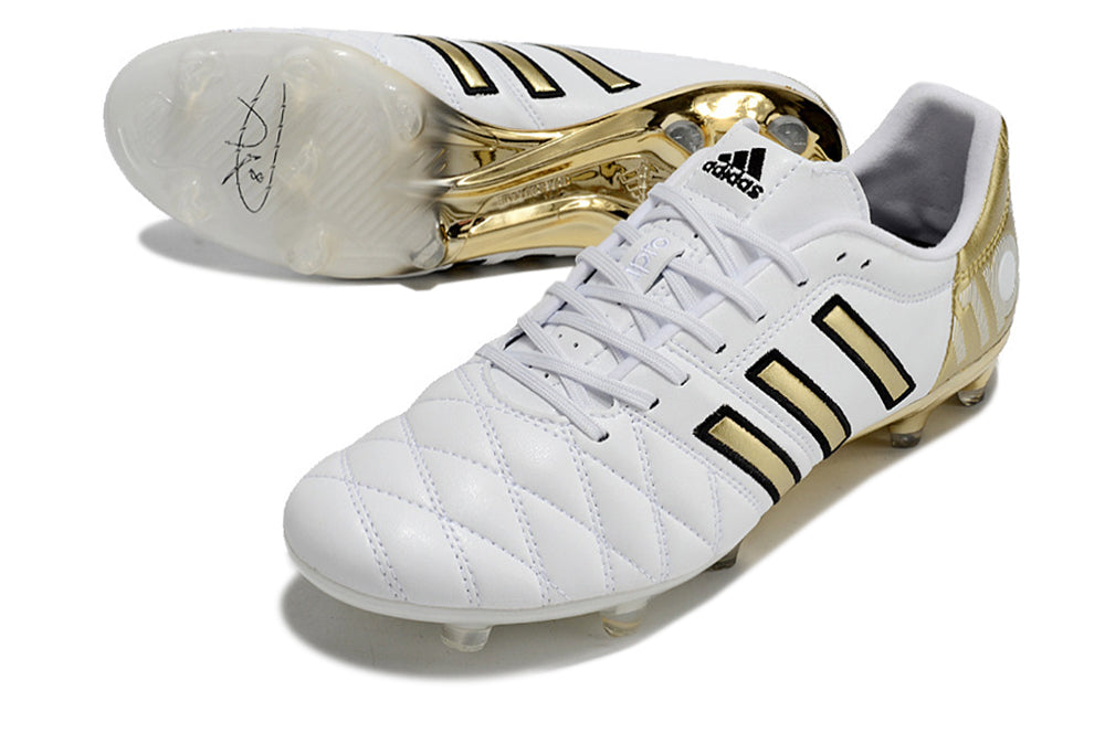 Chuteira Adidas Adipure 11Pro Campo FG "Kroos" gold