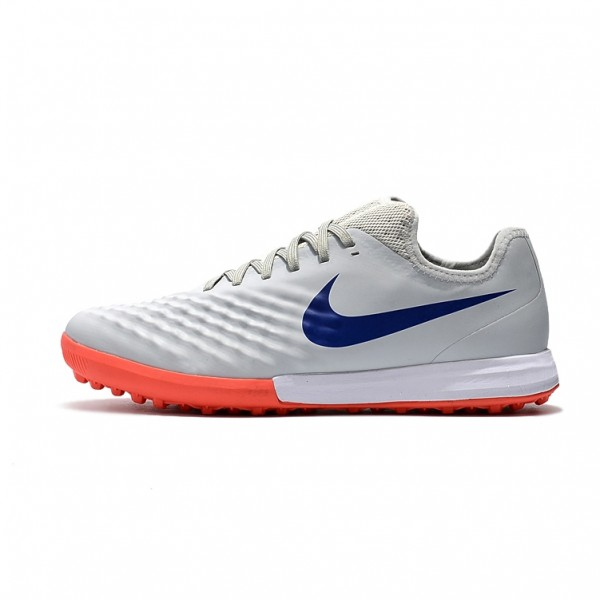 Chuteira Nike Magista X Society - Cinza/Laranja