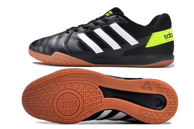 Chuteira Adidas Top Sala Futsal - Preto/Branco