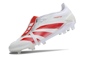 Chuteira Adidas Predstrike Elite Campo - Branco/Vermelho
