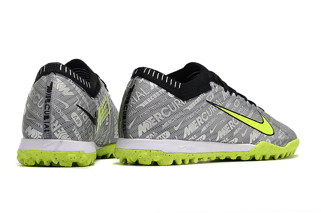 Chuteira Nike Mercurial Vapor 15 Elite Society - Prata/Verde