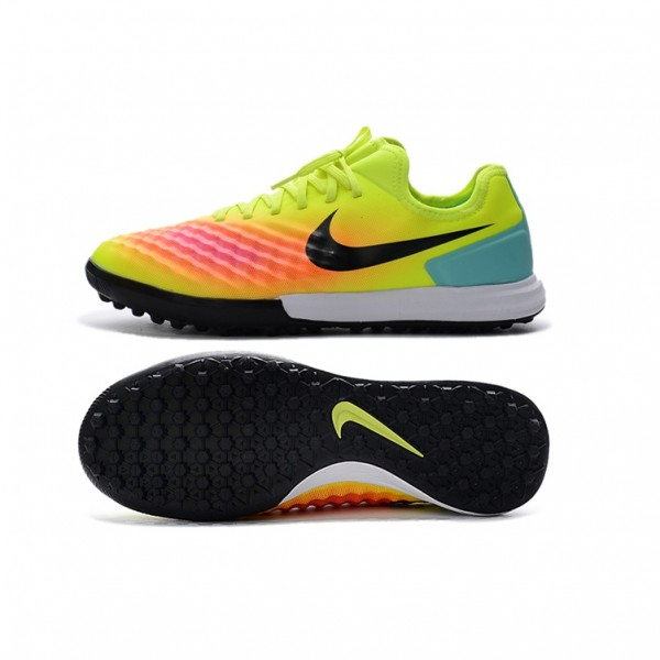 Chuteira Nike Magista X Society - Laranja/Amarelo