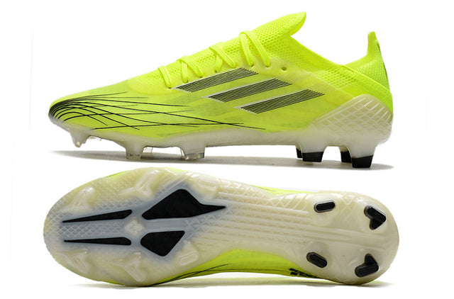 Chuteira Adidas Speedfow.1 FG - Verde/Preto/Branco
