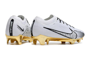 Chuteira Nike Air Zoom Mercurial Vapor 15 Elite FG - Branco/Preto