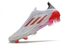 Chuteira Adidas Speedfow+ FG "White Spark"