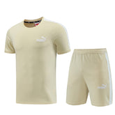 Conjunto Puma Camisa e Bermuda Bege