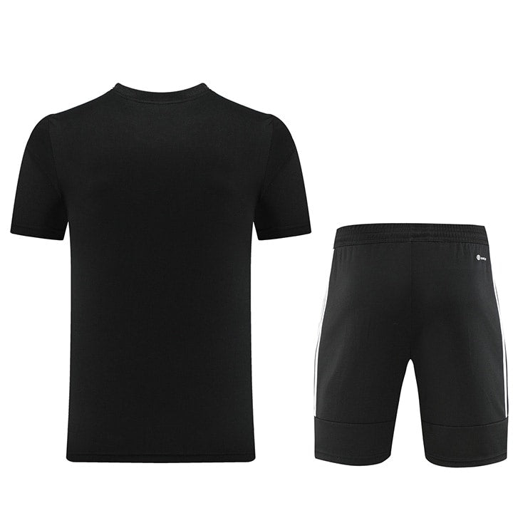 Conjunto Puma Camisa e Bermuda Preto/Azul
