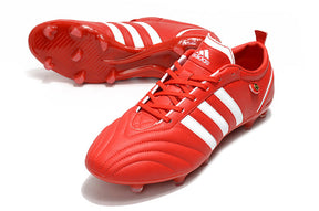 Chuteira Adidas Adipure Campo FG - Vermelho/Branco